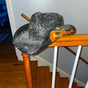 Peter Grimm distressed “Cowboy/Cowgirl hat”